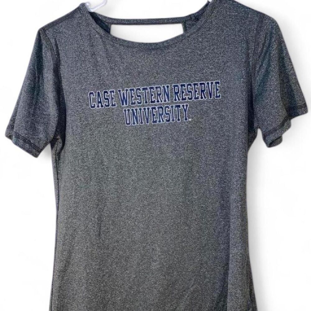 Case western Women's Grey and Blue Shirt